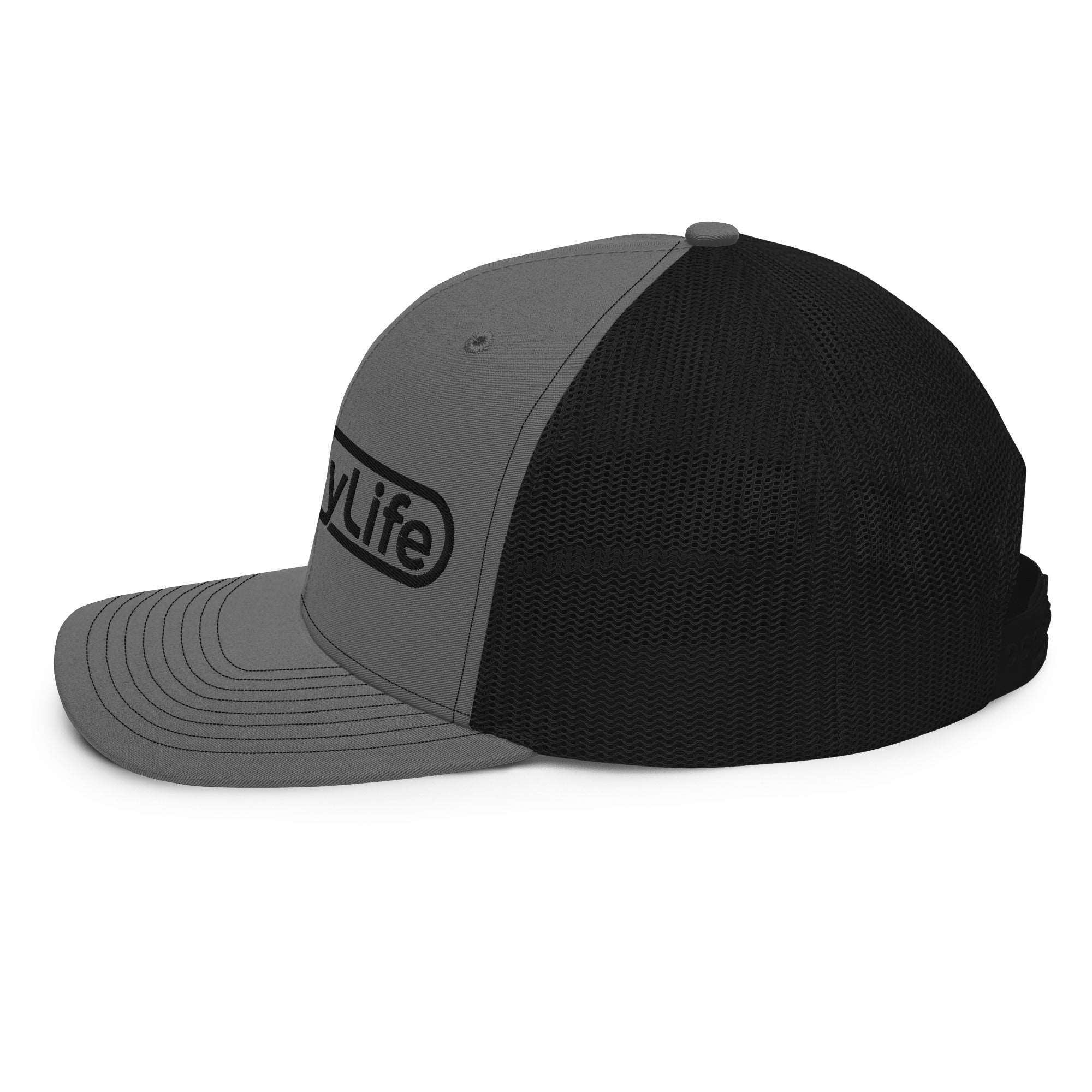 OlyLife Richardson 112 Trucker Cap (Black OlyLife Logo) - Image 12