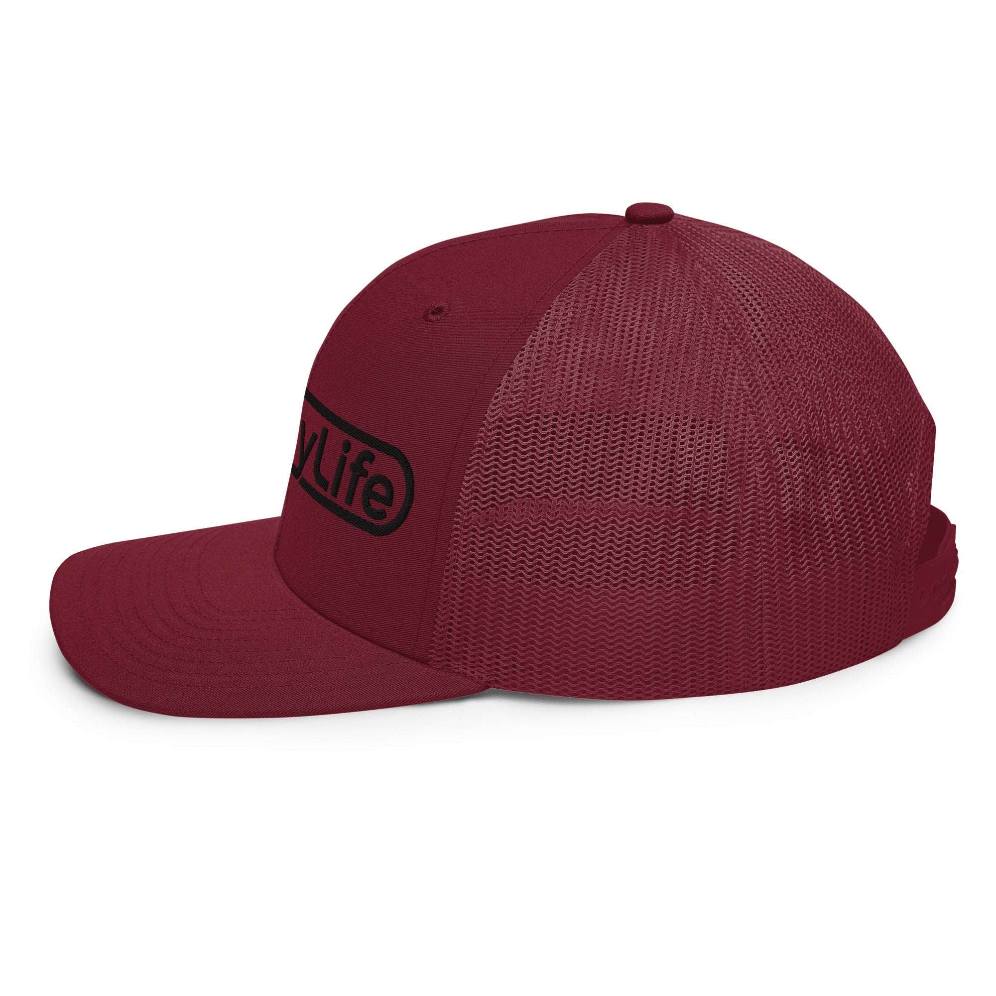 OlyLife Richardson 112 Trucker Cap (Black OlyLife Logo) - Image 6