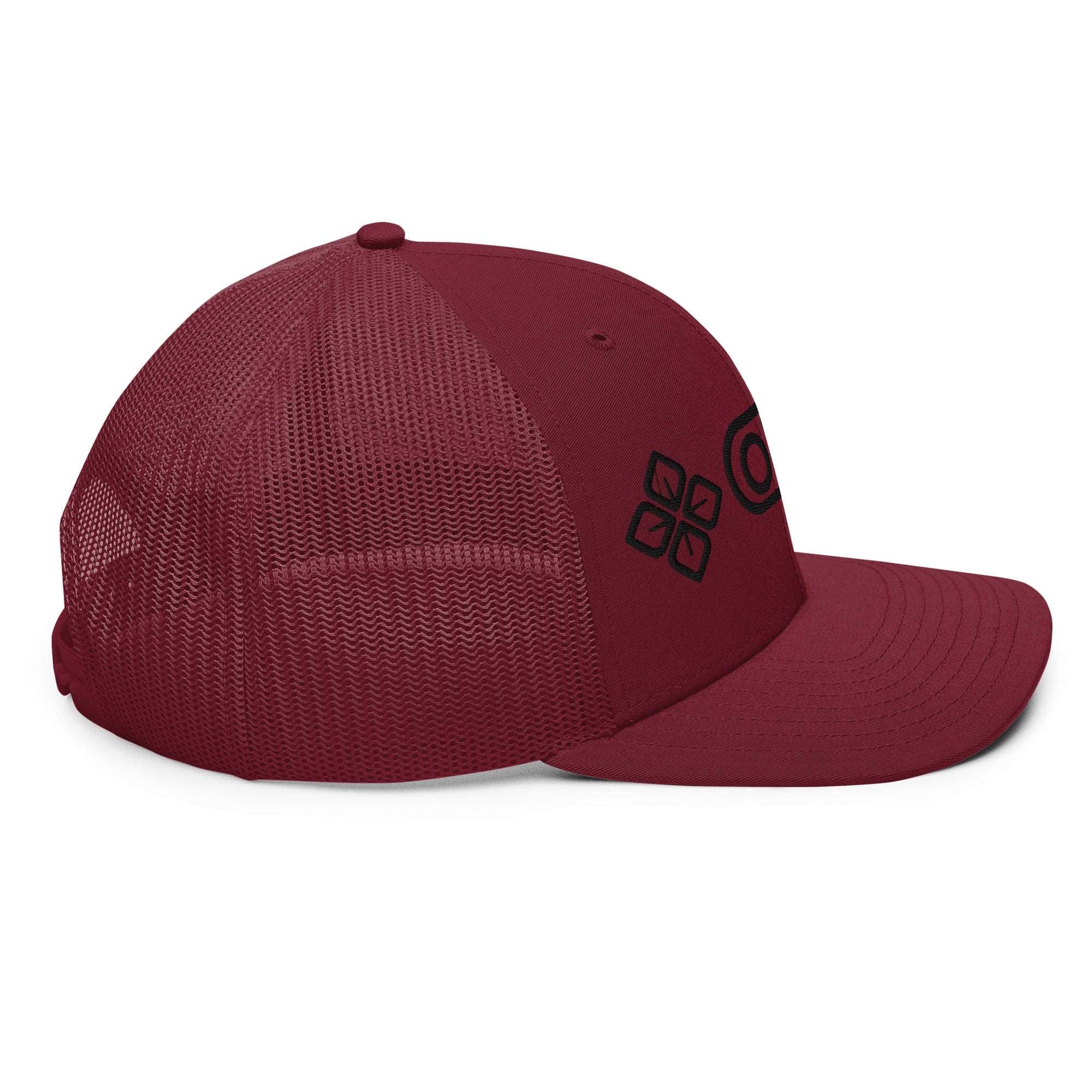 OlyLife Richardson 112 Trucker Cap (Black OlyLife Logo) - Image 8