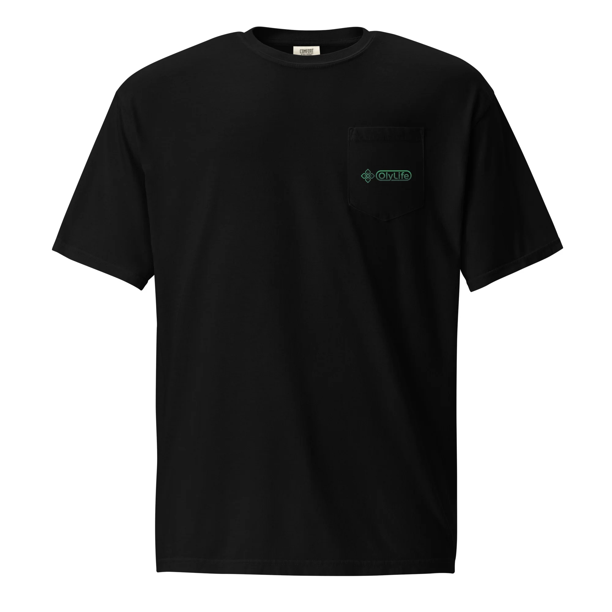 OlyLife Unisex garment-dyed pocket t-shirt - Image 5